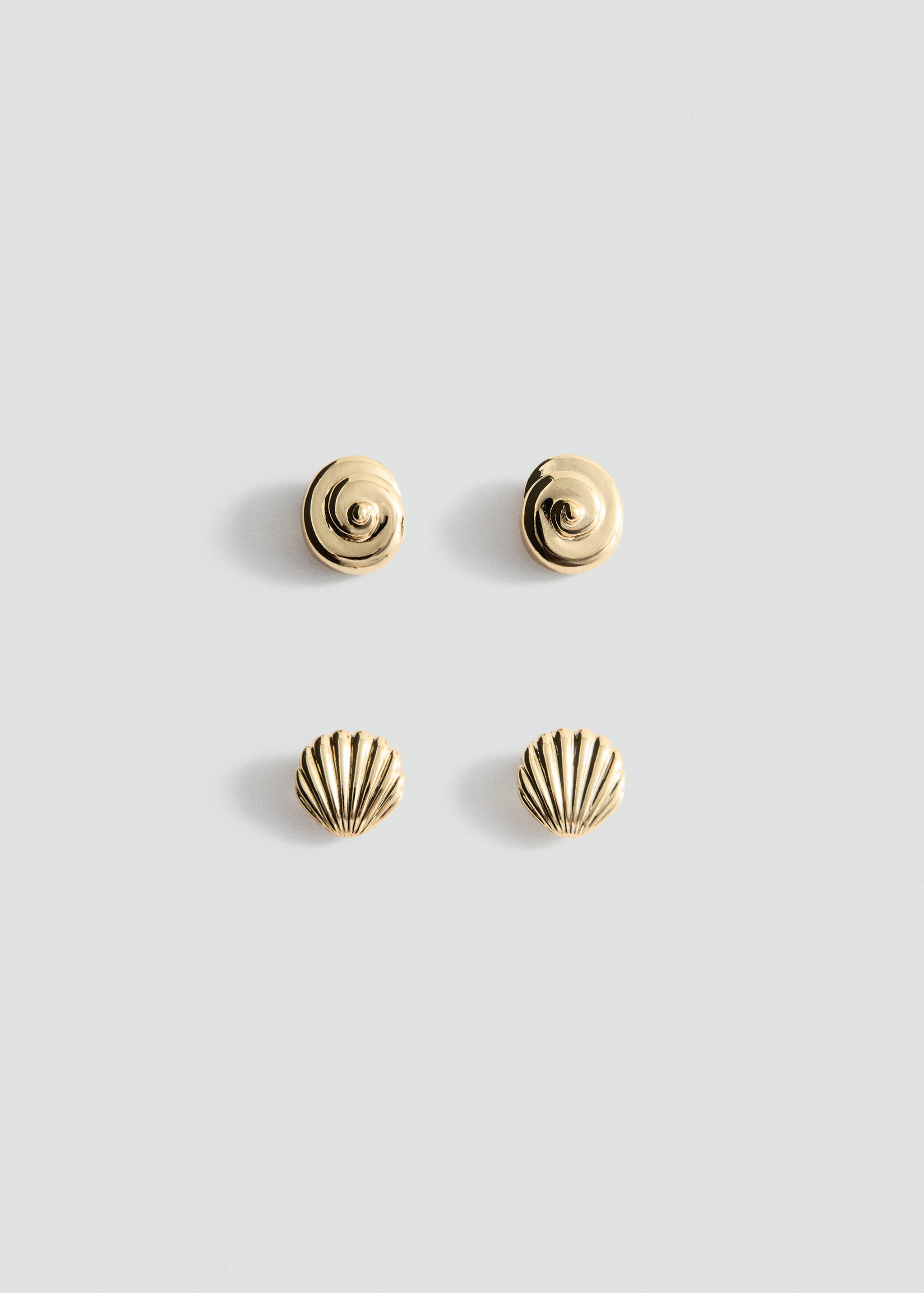 Shell design earring pack - Article without model