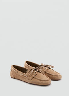 Suede driving shoes — Sand 3