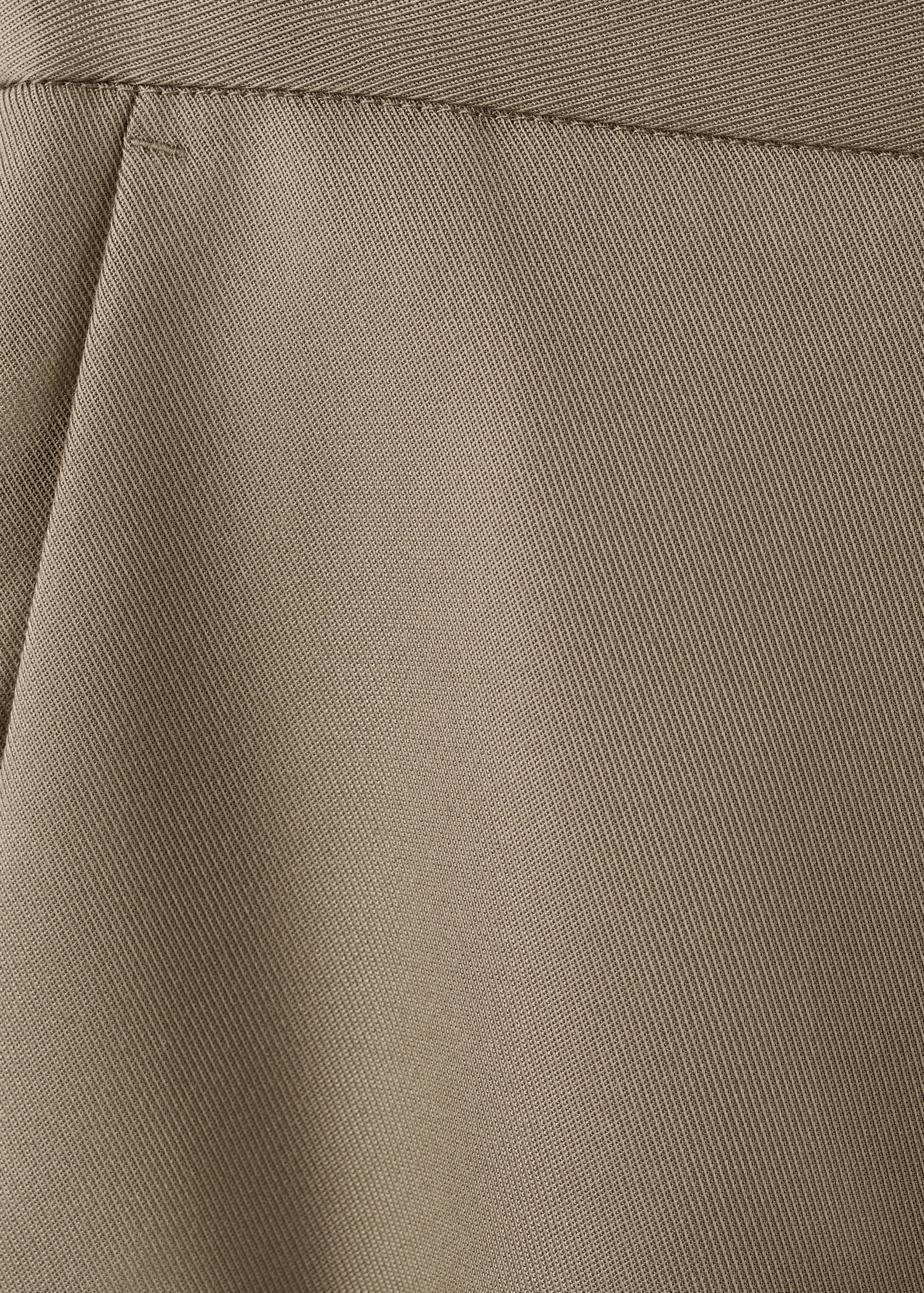 Pantalón lyocell tiro alto - Detalle del artículo 0