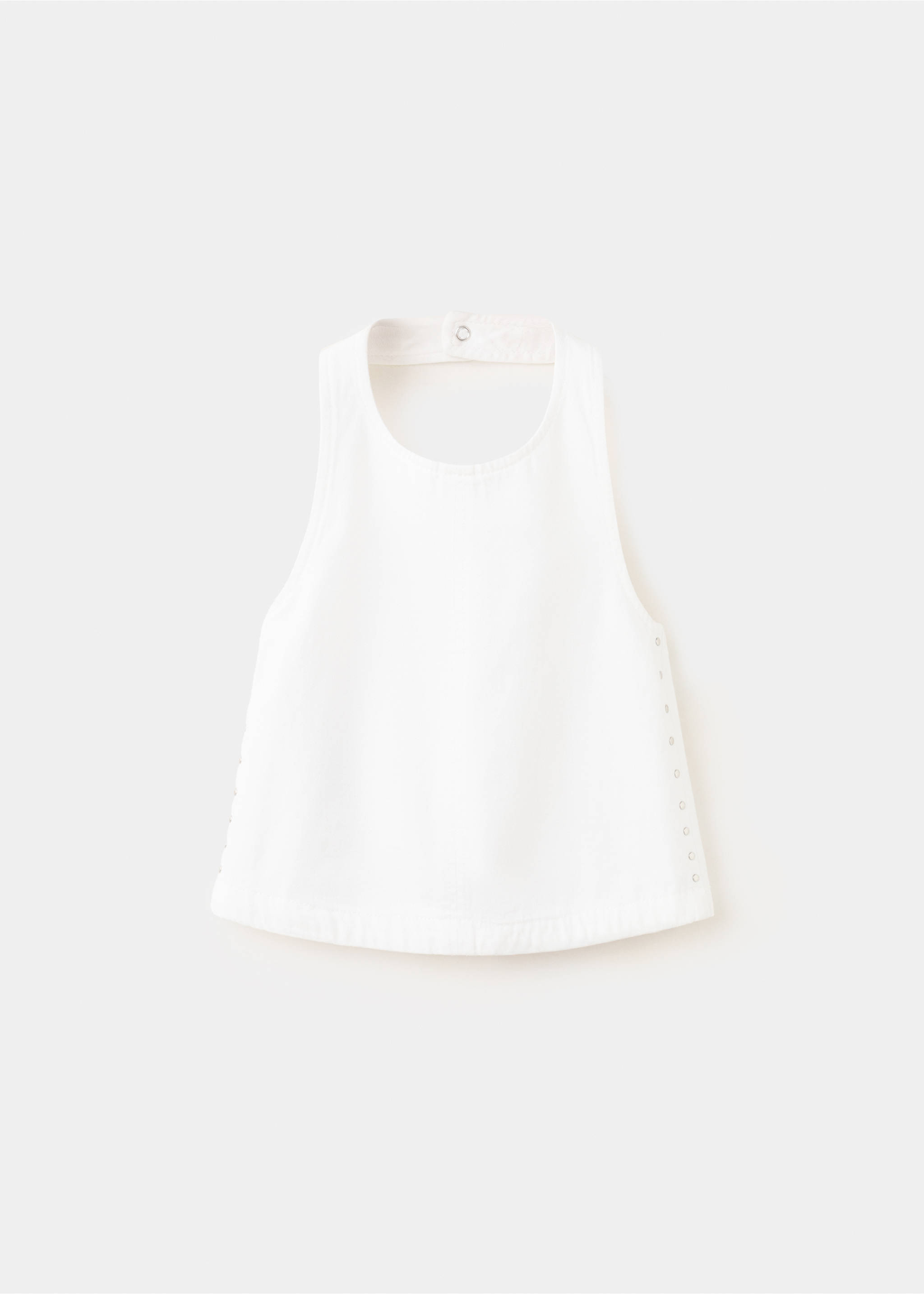 Haut dos nu à clous avec dos ouvert - Article sans modèle, Blanc. Ref: 37061350-00.