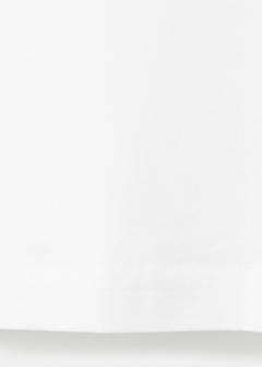 V-neck cotton T-shirt — White 12