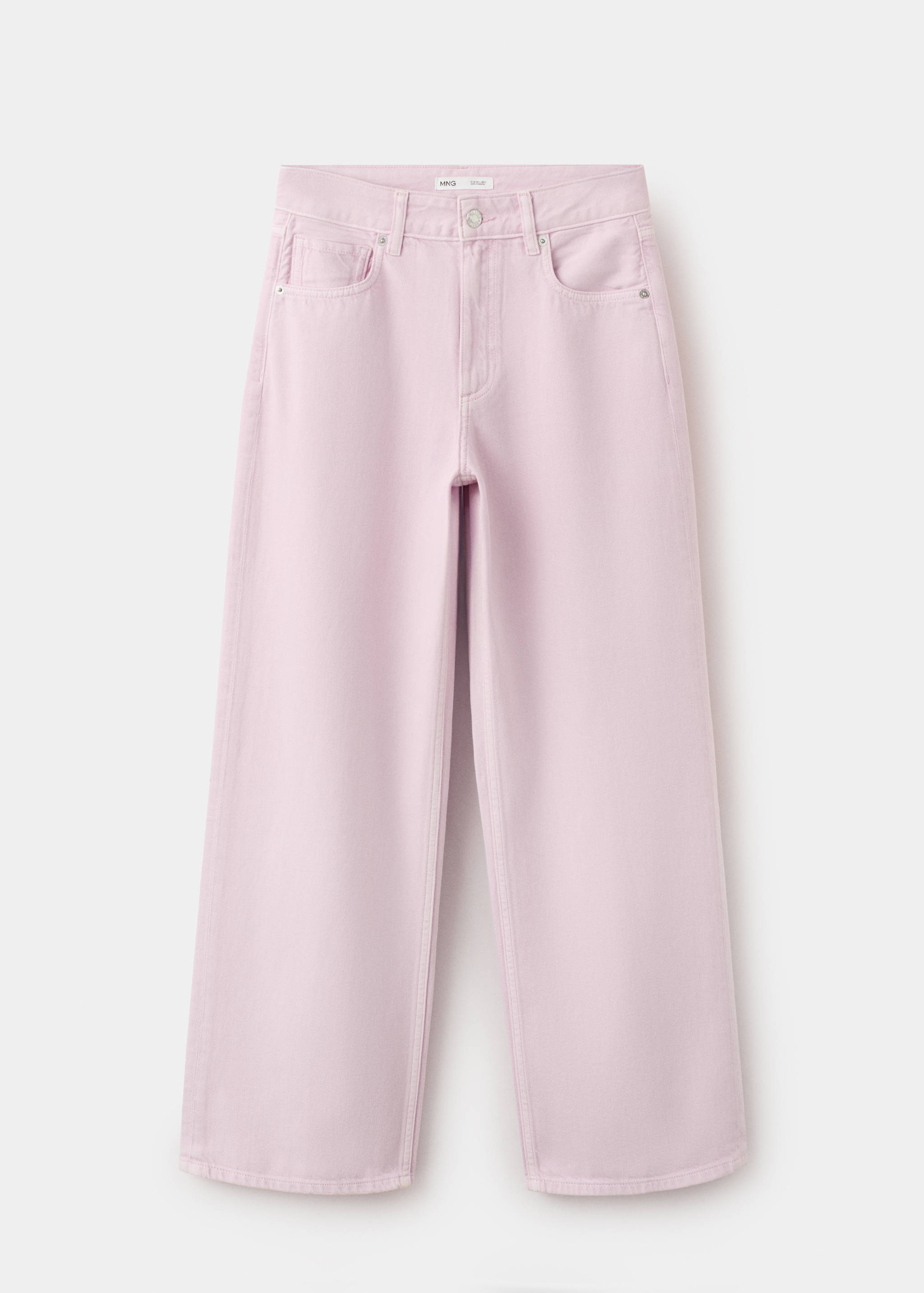 Mid-rise straight jeans - Article without model