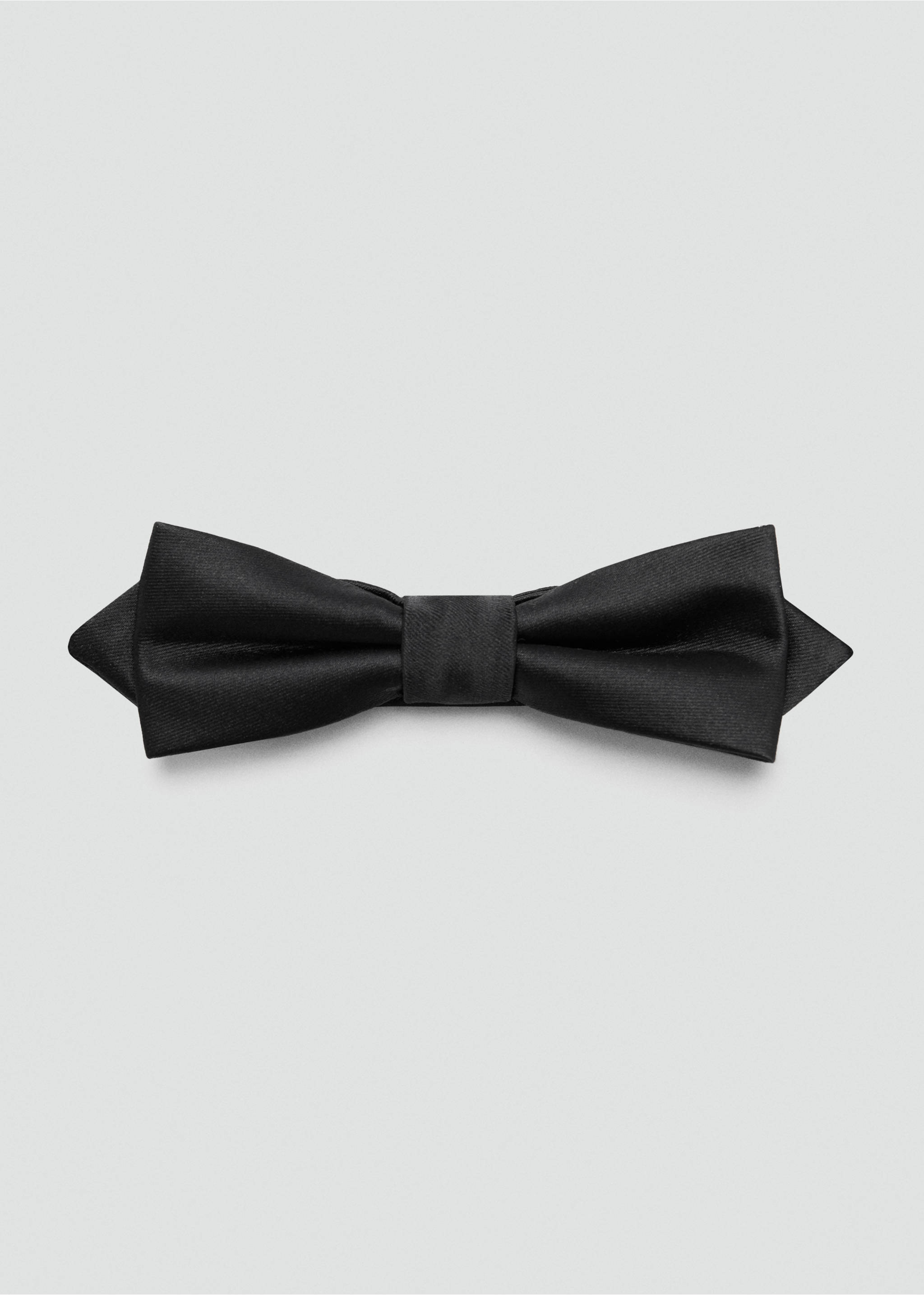 Classic diamond bow tie - Article without model, Black. Ref: 37061359-00.