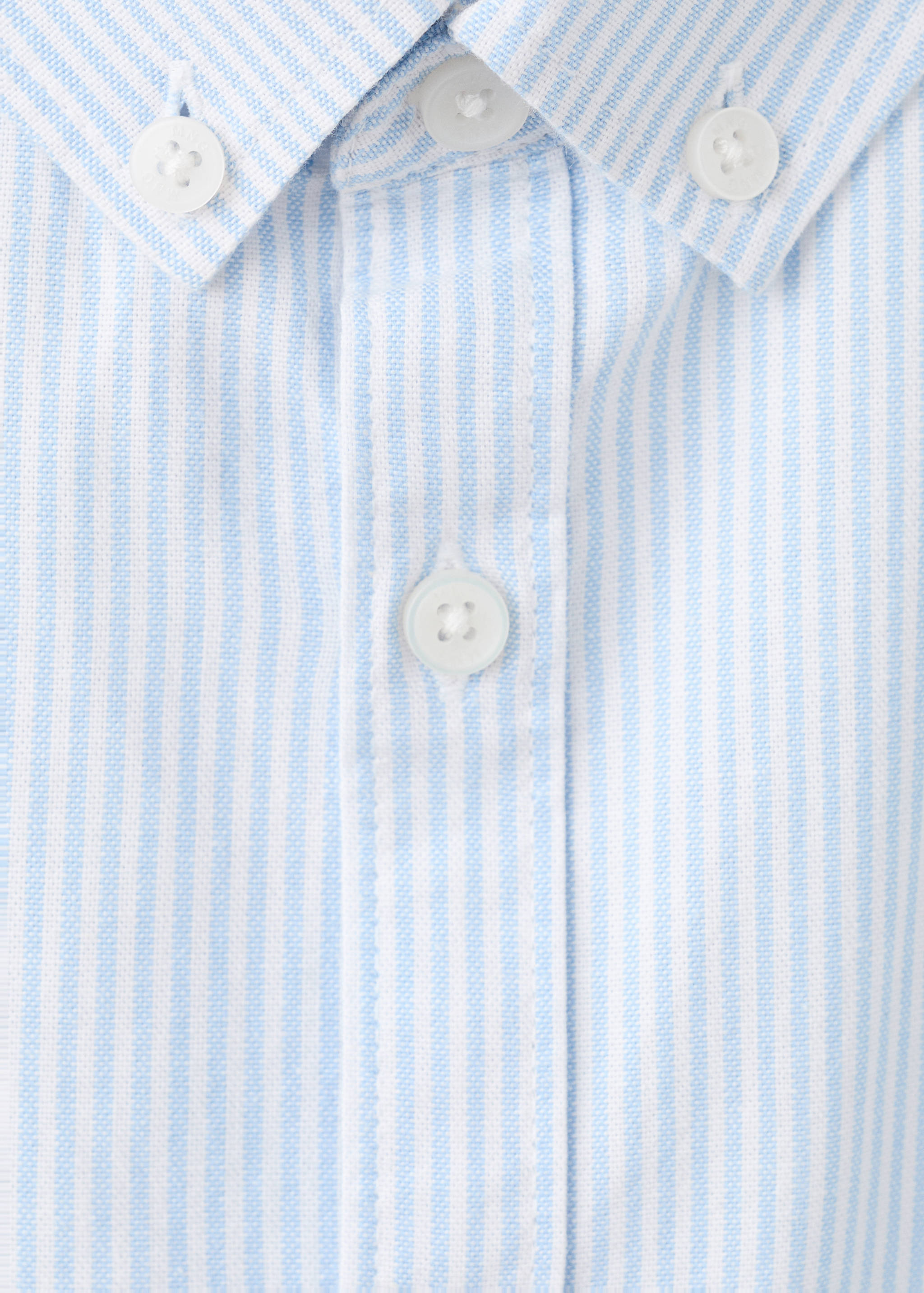 Striped Oxford shirt - Details of the article 8