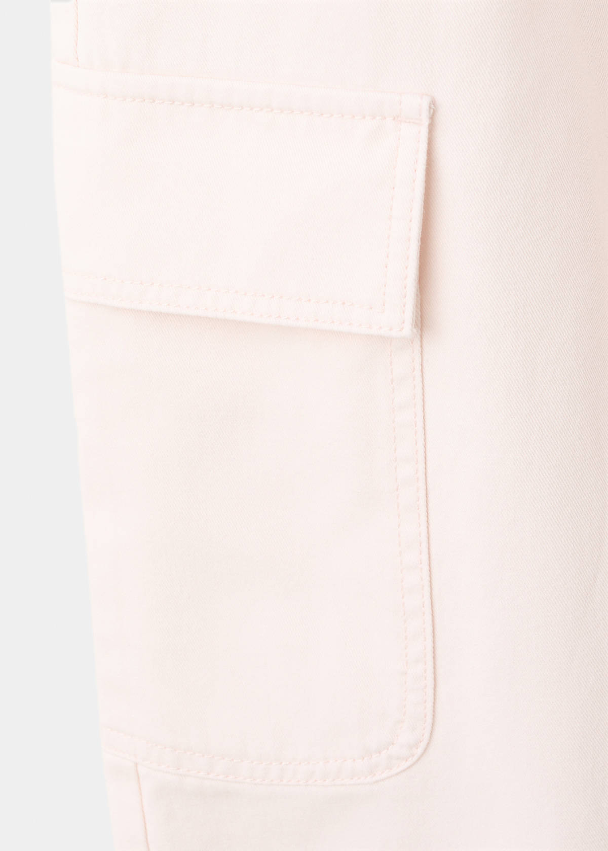 Pocket cargo jeans — Pastel Pink