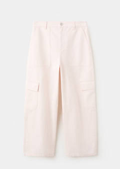 Pocket cargo jeans — Pastel Pink 5