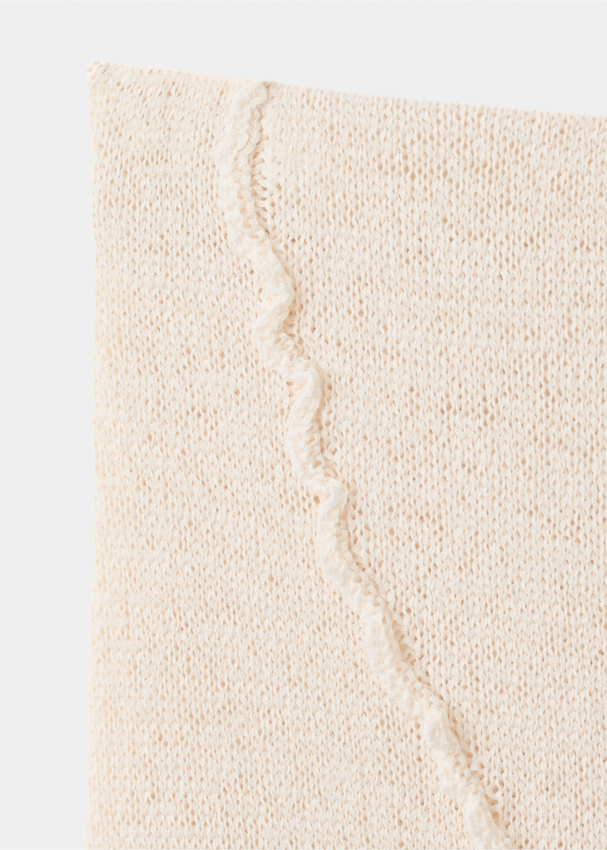 Skirt aitana - Details of the article 8, Sand. Ref: 37061380-00.