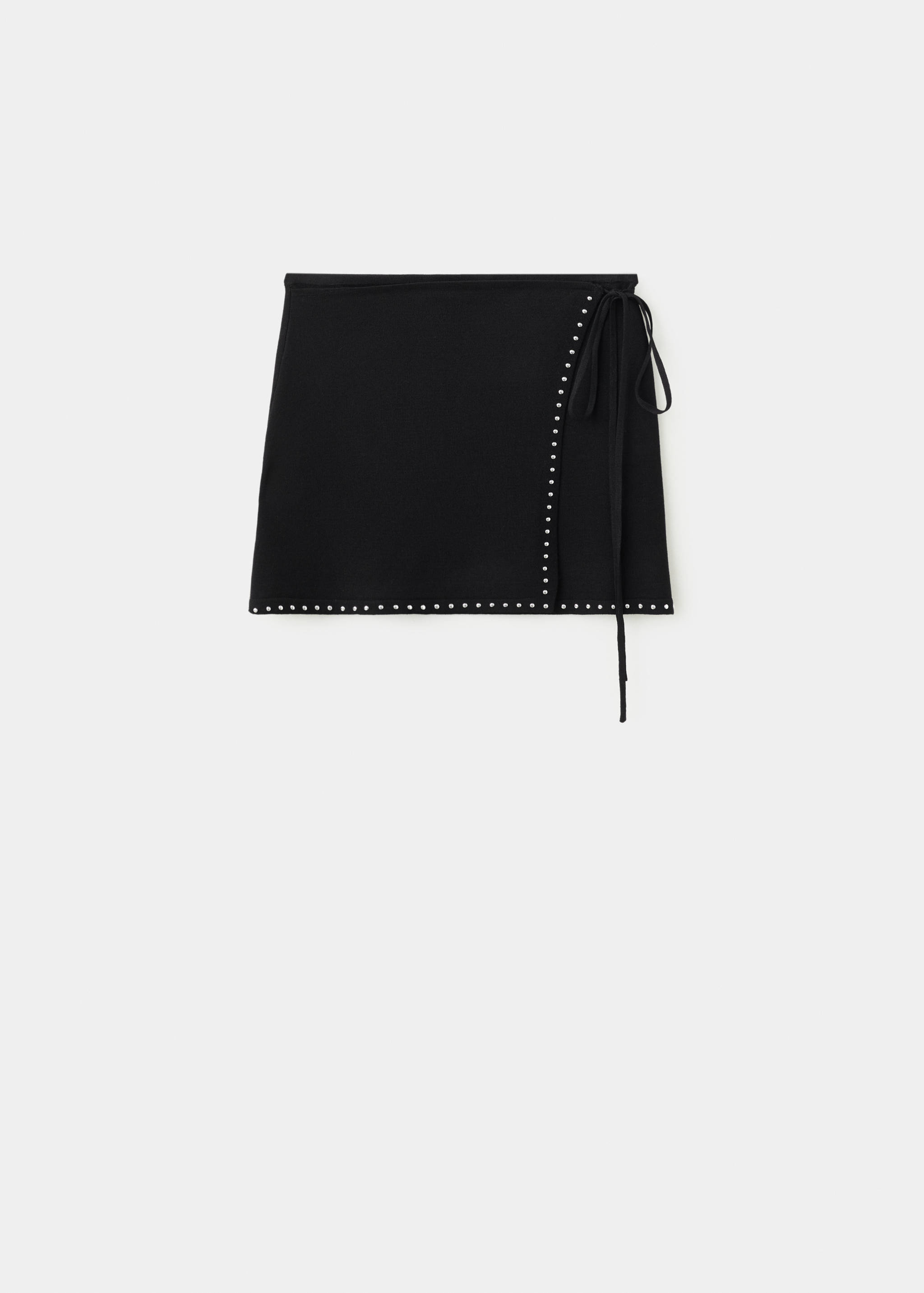 Studded wrap skirt - Article without model