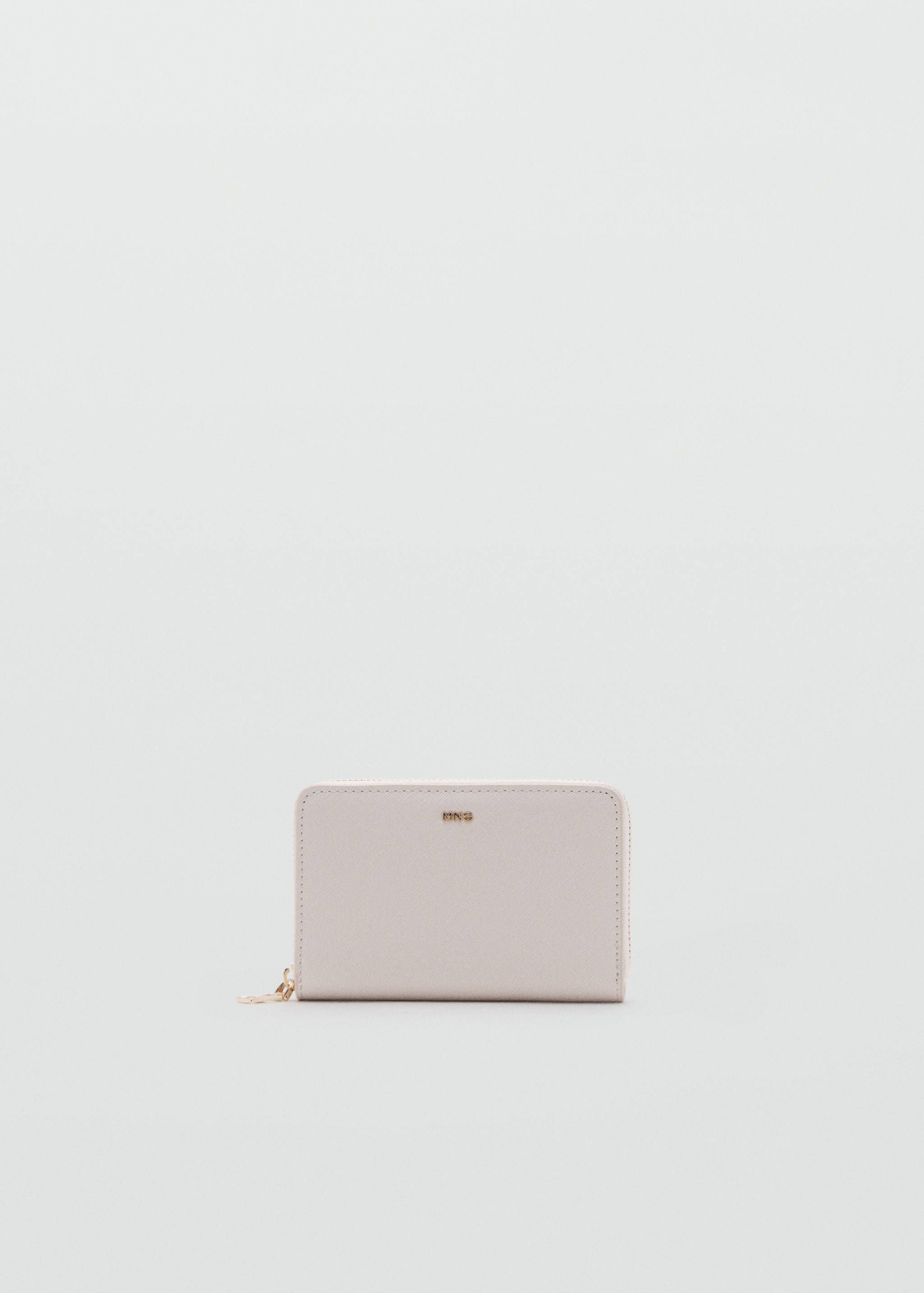 Billetera mediana efecto safiano - Artículo sin modelo