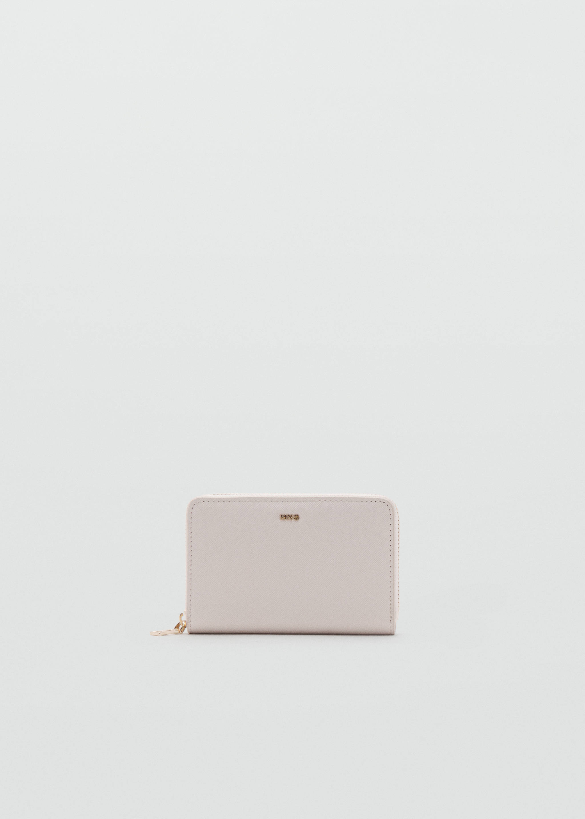 Medium wallet with saffiano effect - Article without model