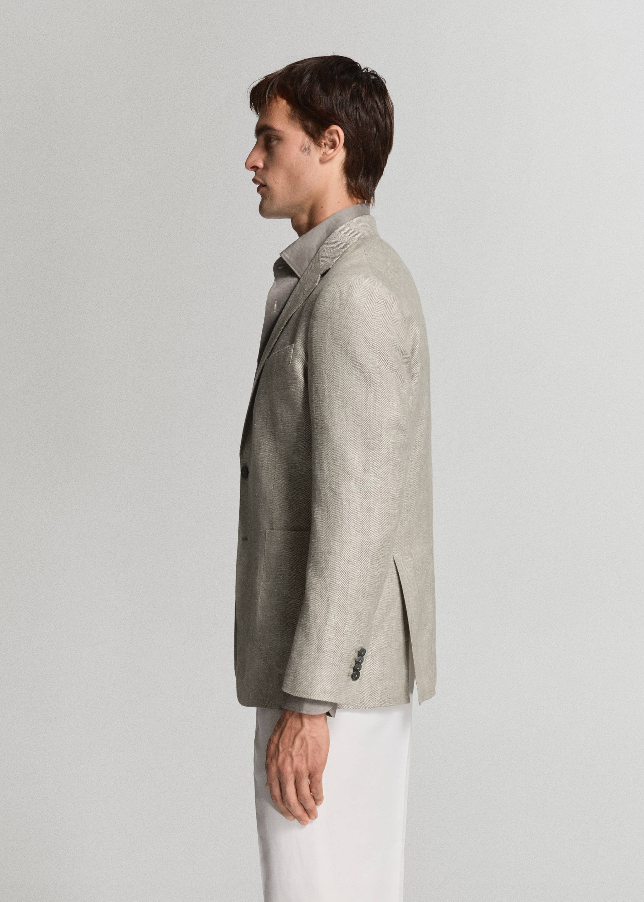 Americana 100% lino slim fit - Detalle del artículo 2