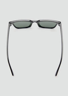 Rectangular-frame sunglasses — Black 3
