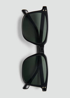 Rectangular-frame sunglasses — Black 4