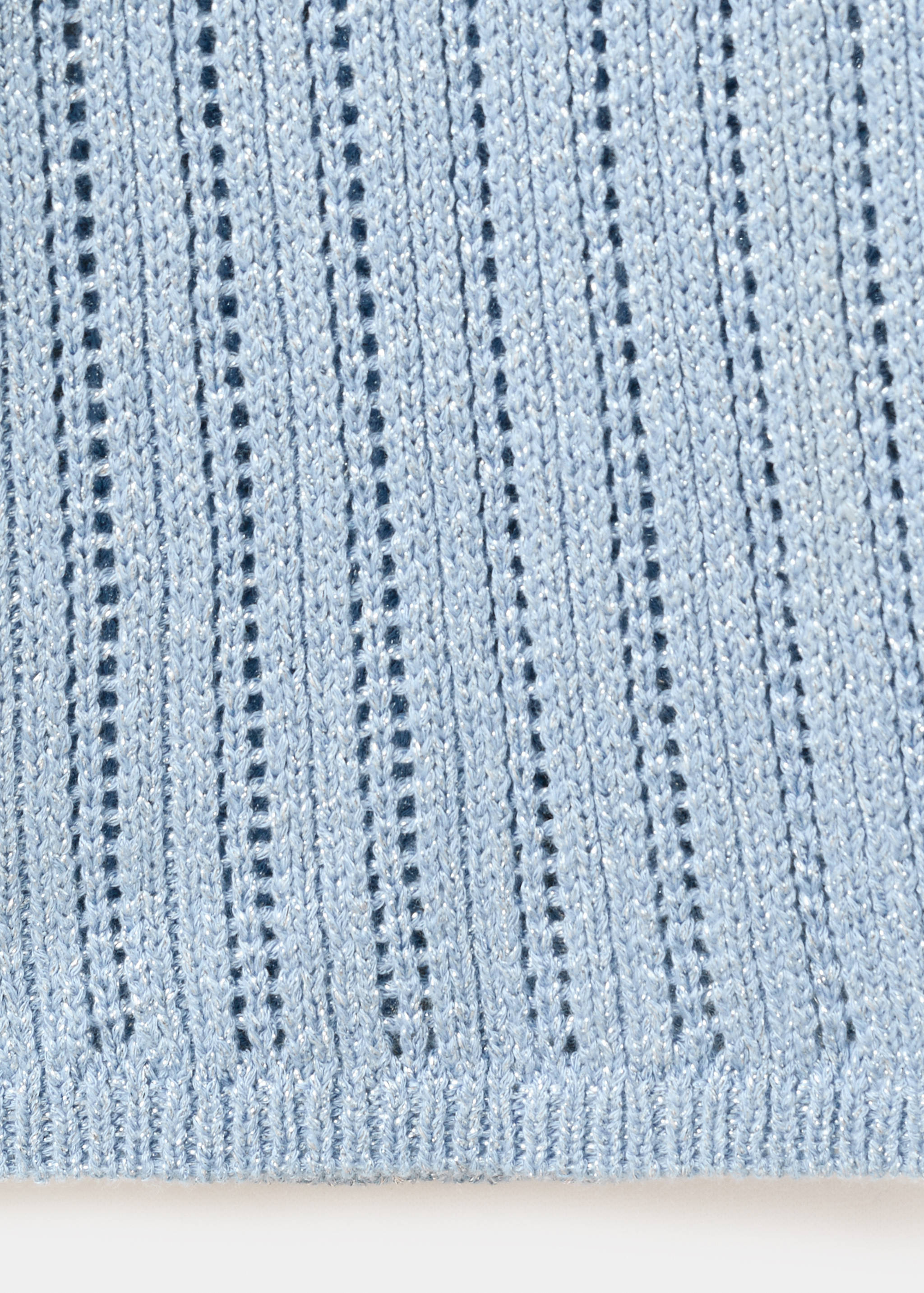 Robe longue maille ajourée - Détail de l'article 0
