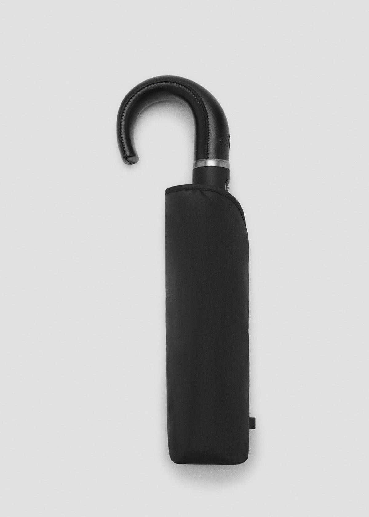 Automatic folding umbrella — Black