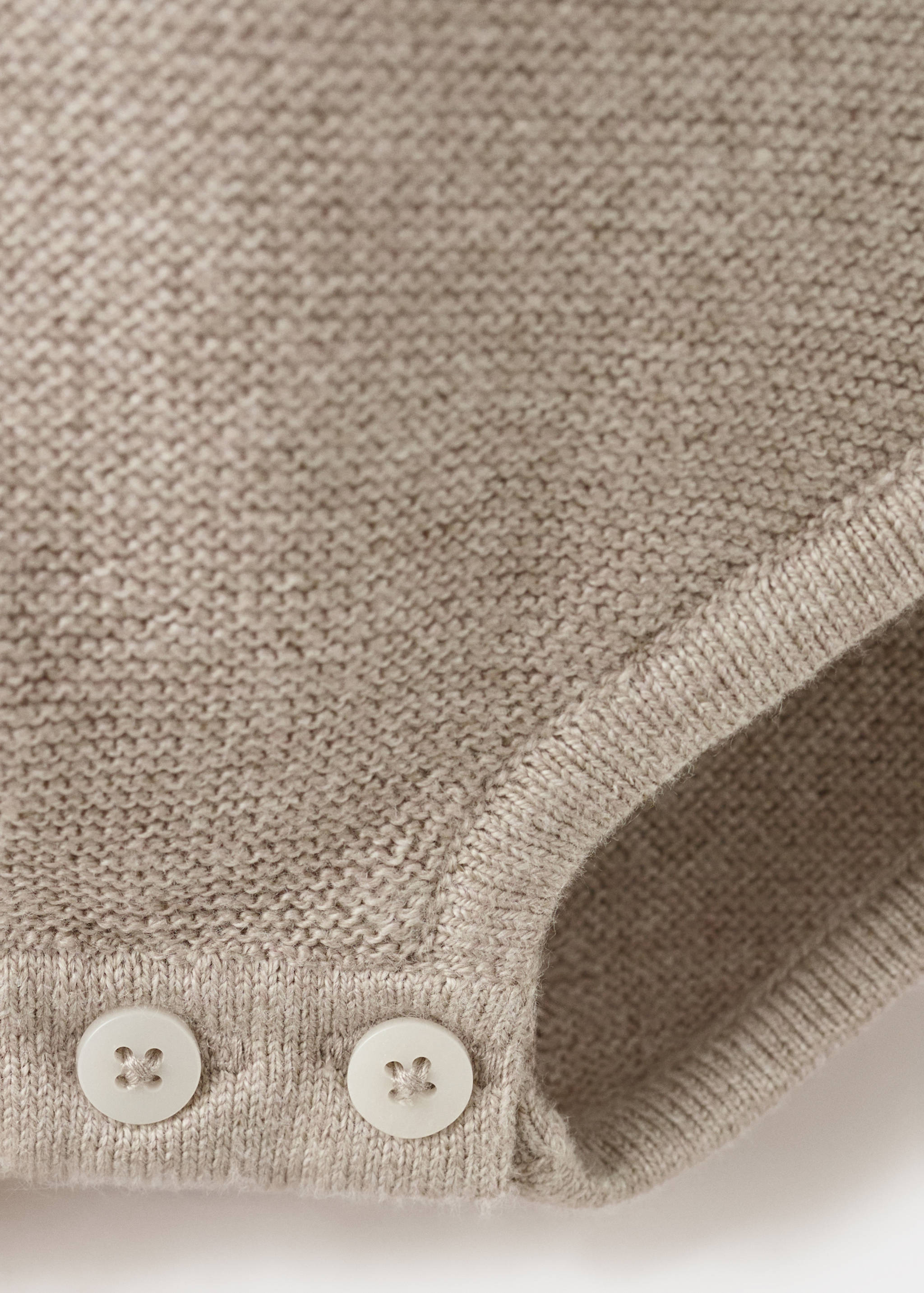Fine knit babygrow - Details of the article 8