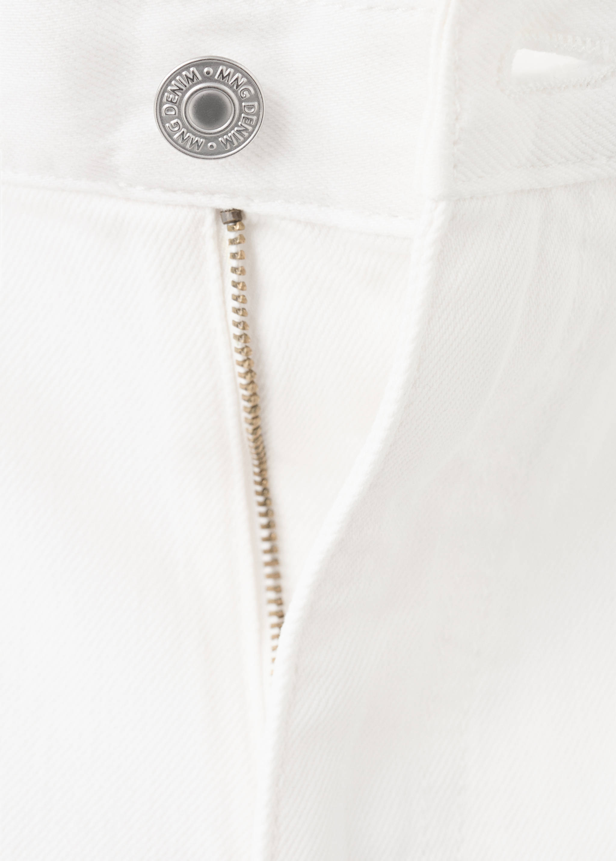 Straight-fit denim bermuda shorts - Details of the article 8