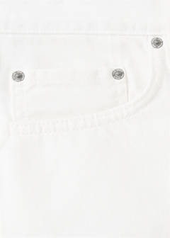 Straight-fit denim bermuda shorts — Off White 10