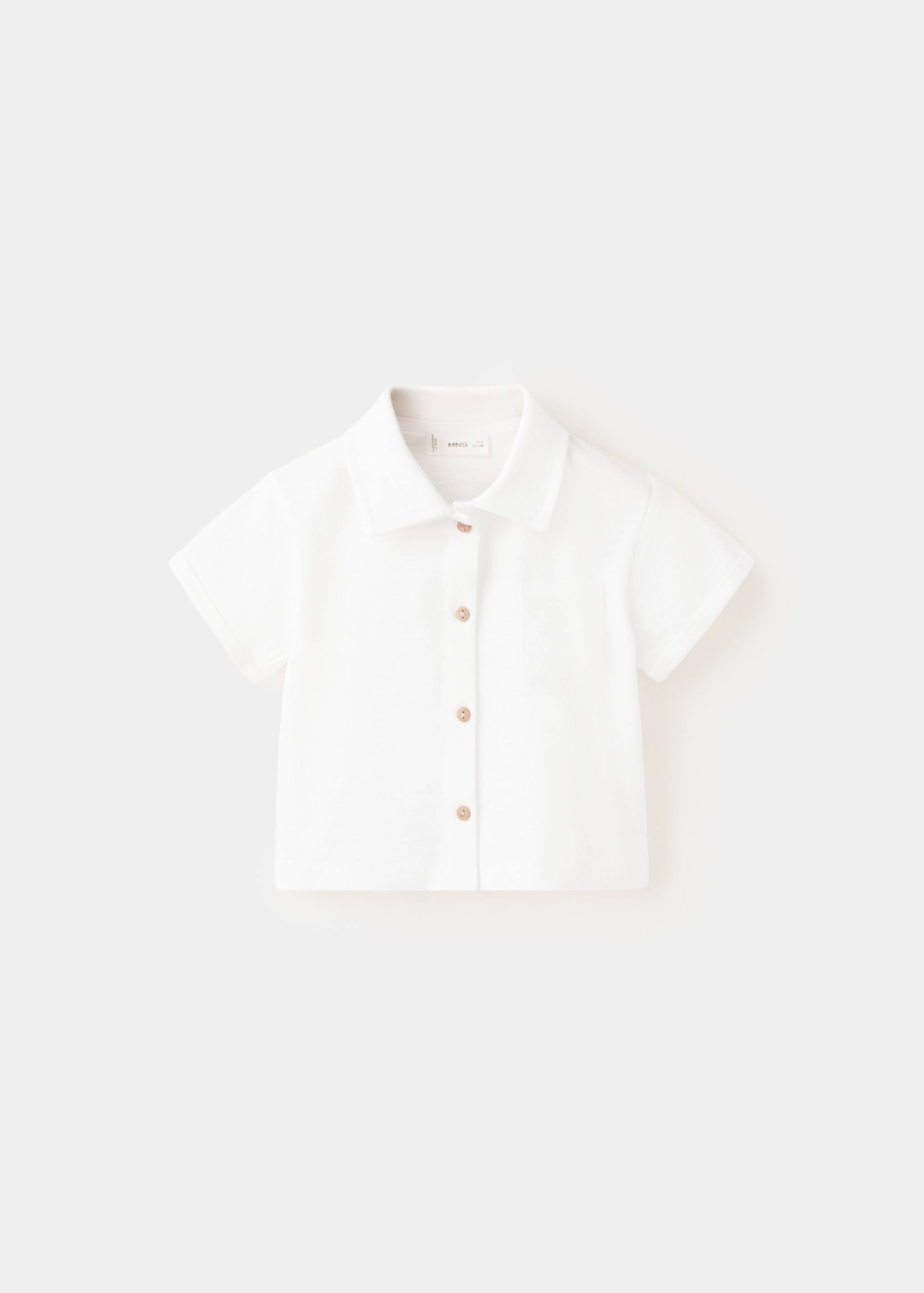 Camisa algodón botones - Artículo sin modelo
