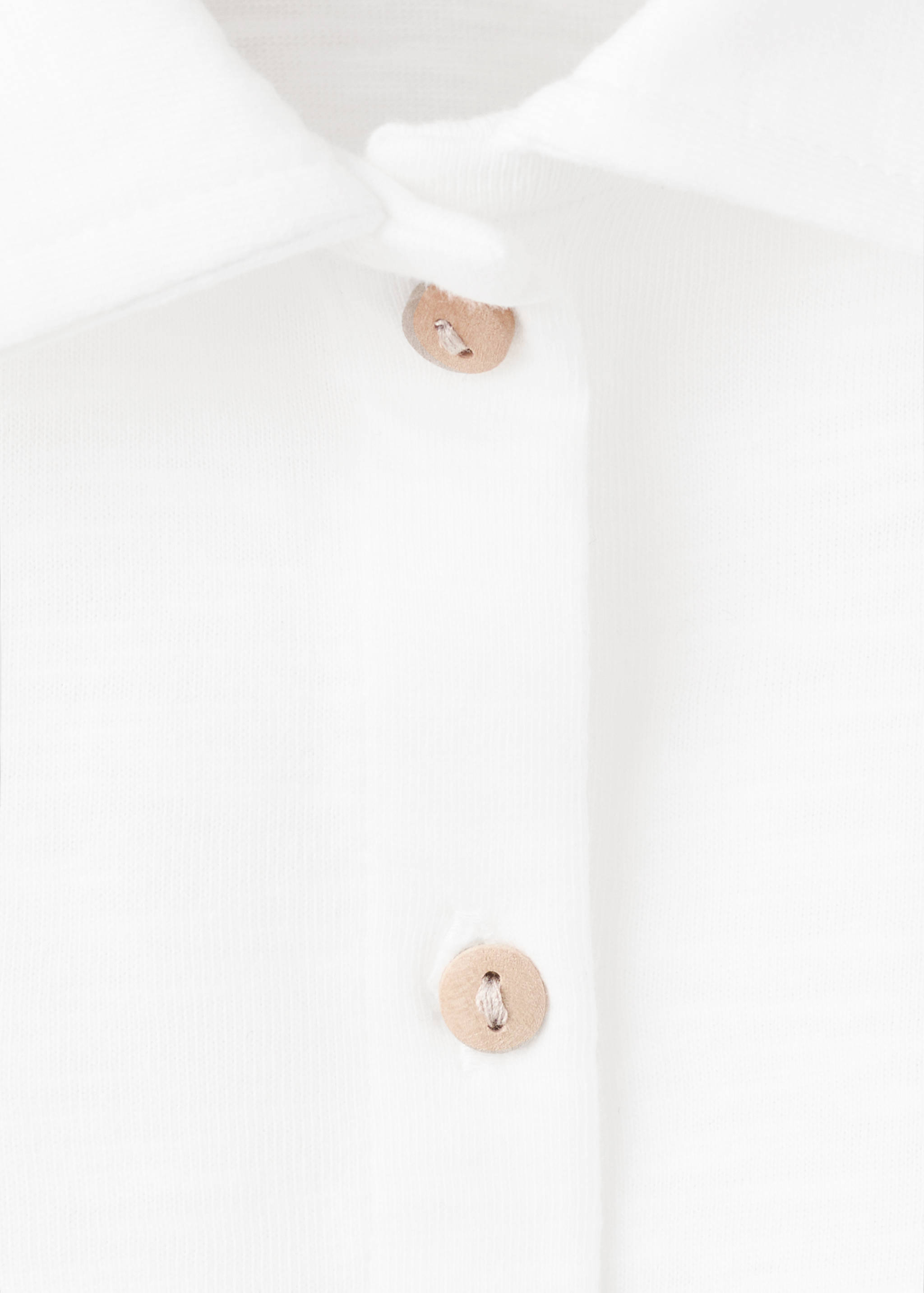 Buttoned cotton shirt - Details of the article 8
