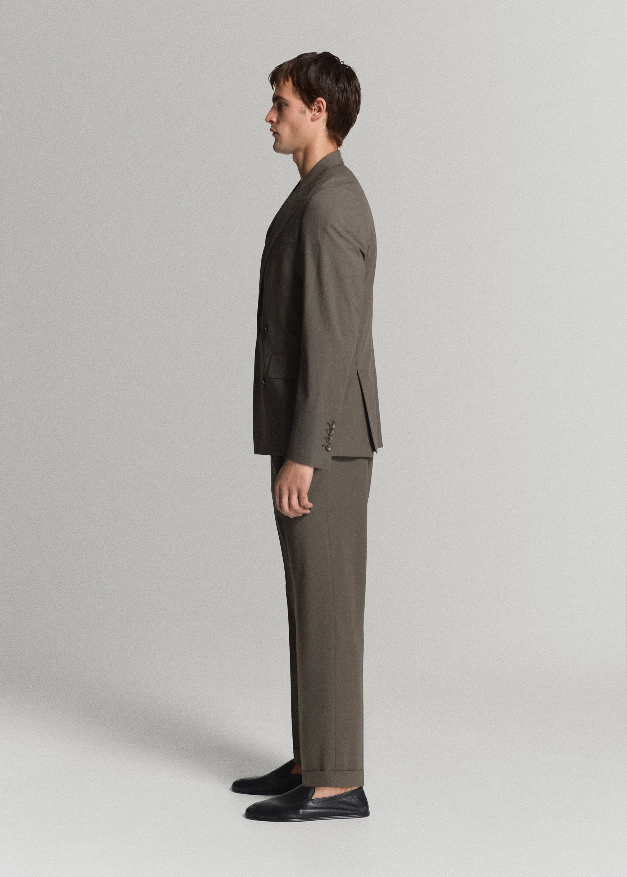 Boston regular-fit suit trousers - Details of the article 2