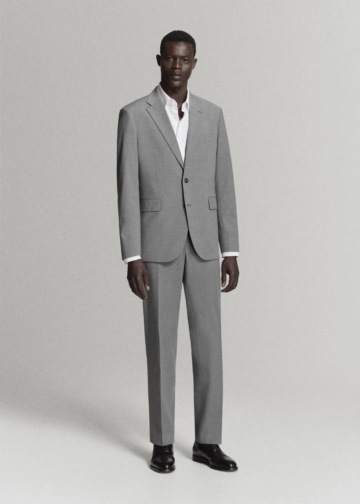 London regular-fit trousers — Grey