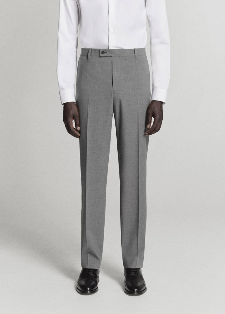 London regular-fit trousers — Grey