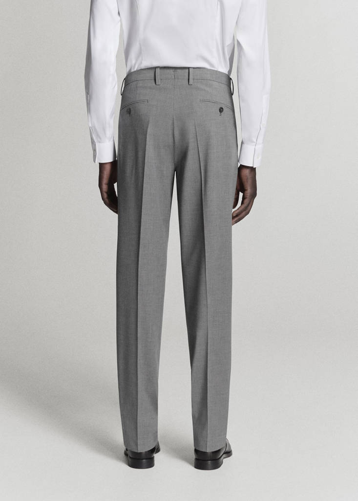 London regular-fit trousers — Grey