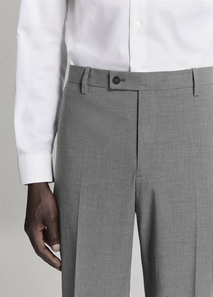 London regular-fit trousers — Grey
