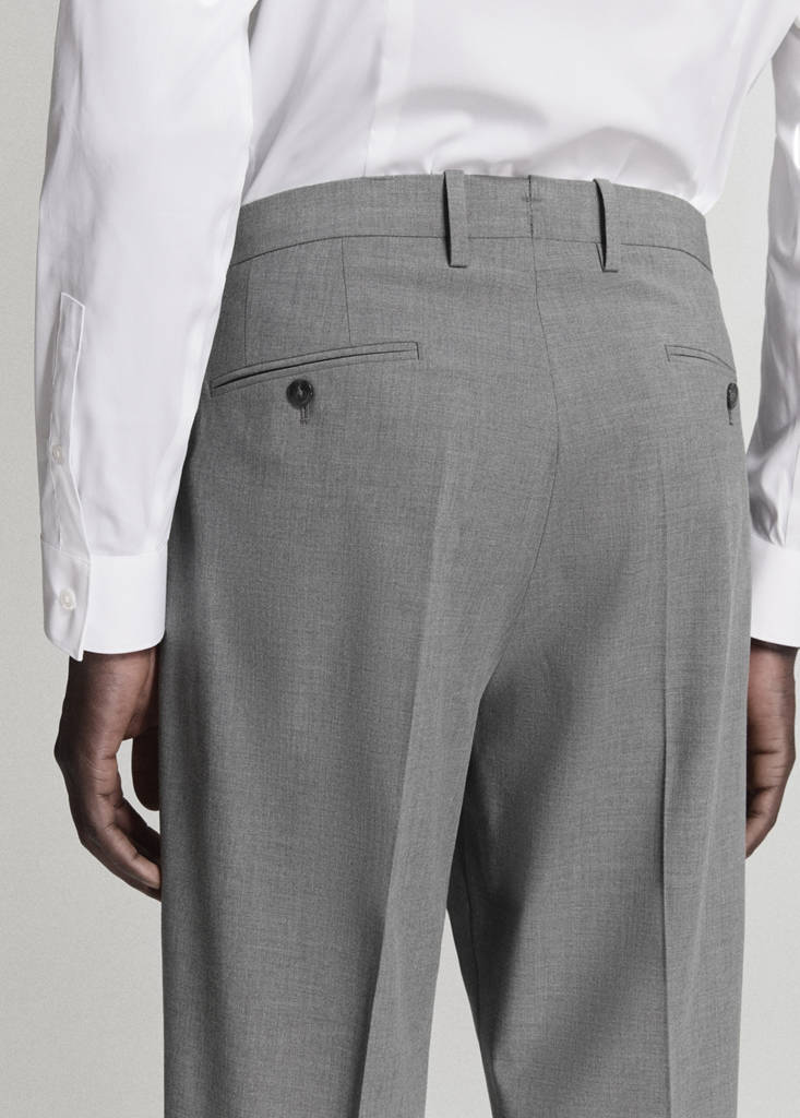 London regular-fit trousers — Grey