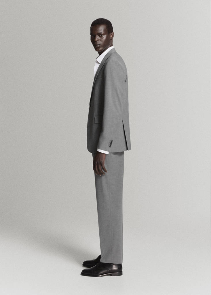 London regular-fit trousers — Grey