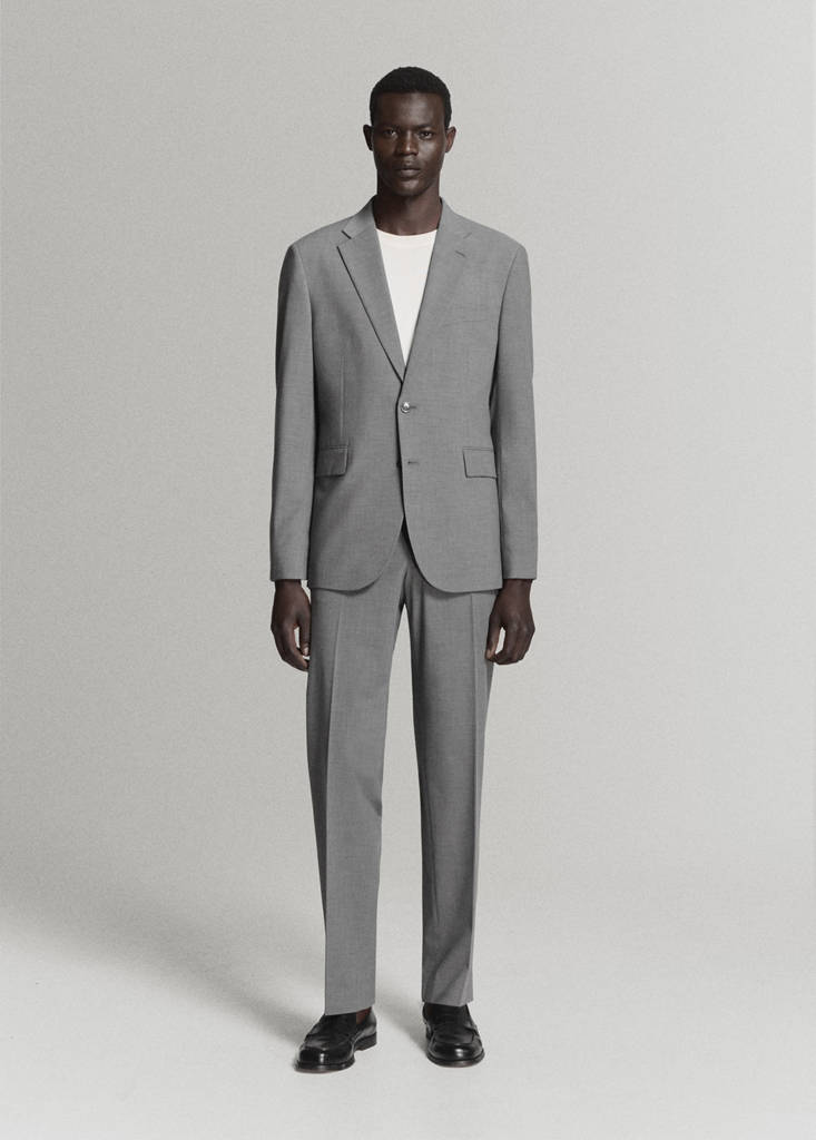 London regular-fit trousers — Grey