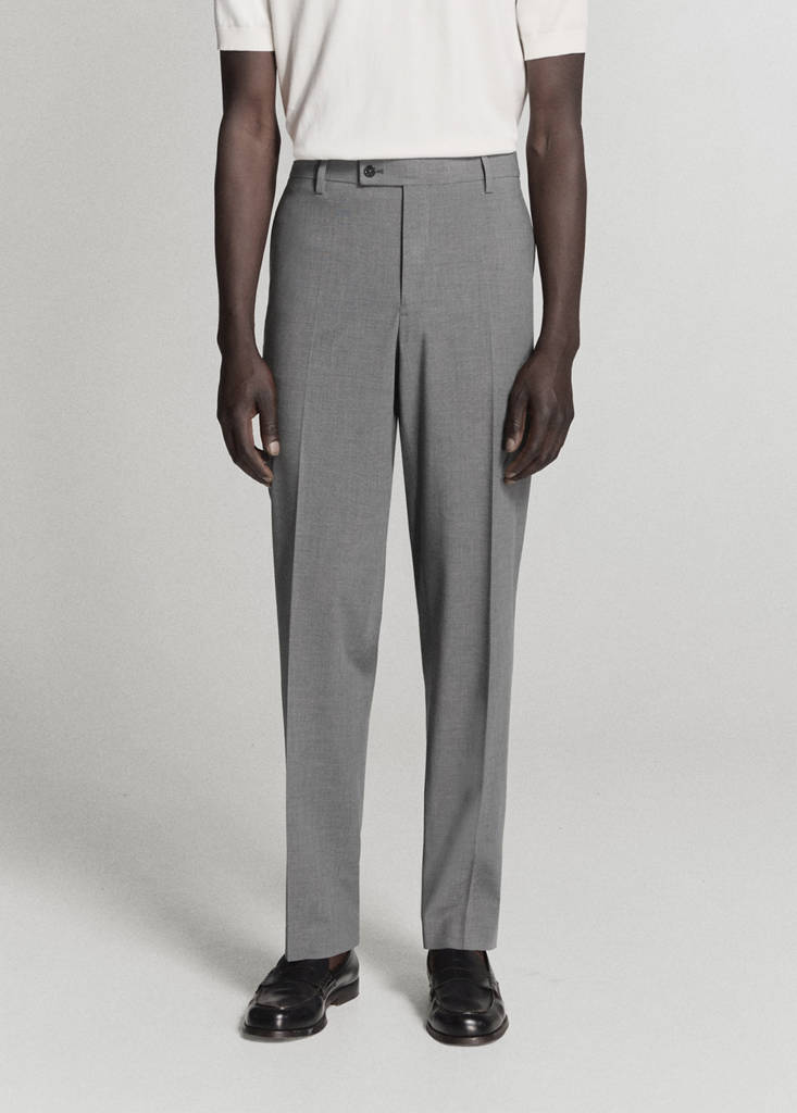 London regular-fit trousers — Grey