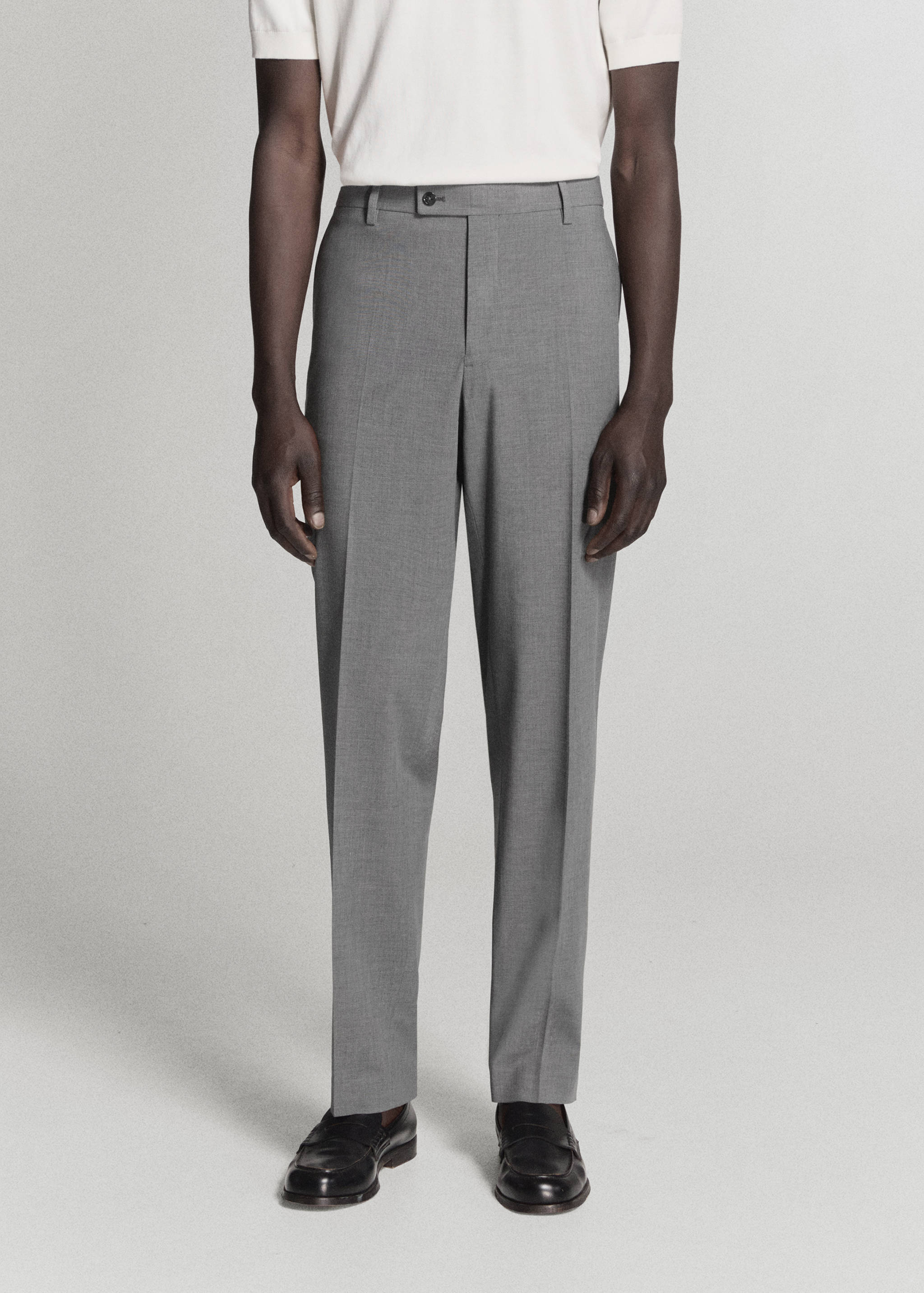 Pantalon de costume London regular-fit - Plan moyen