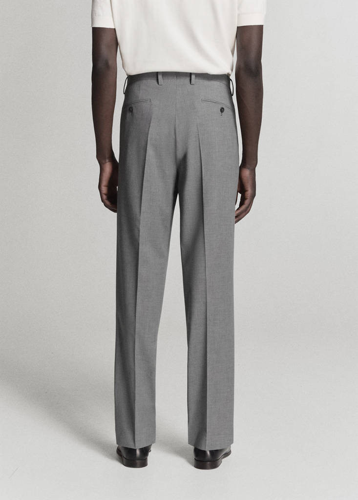 London regular-fit trousers — Grey