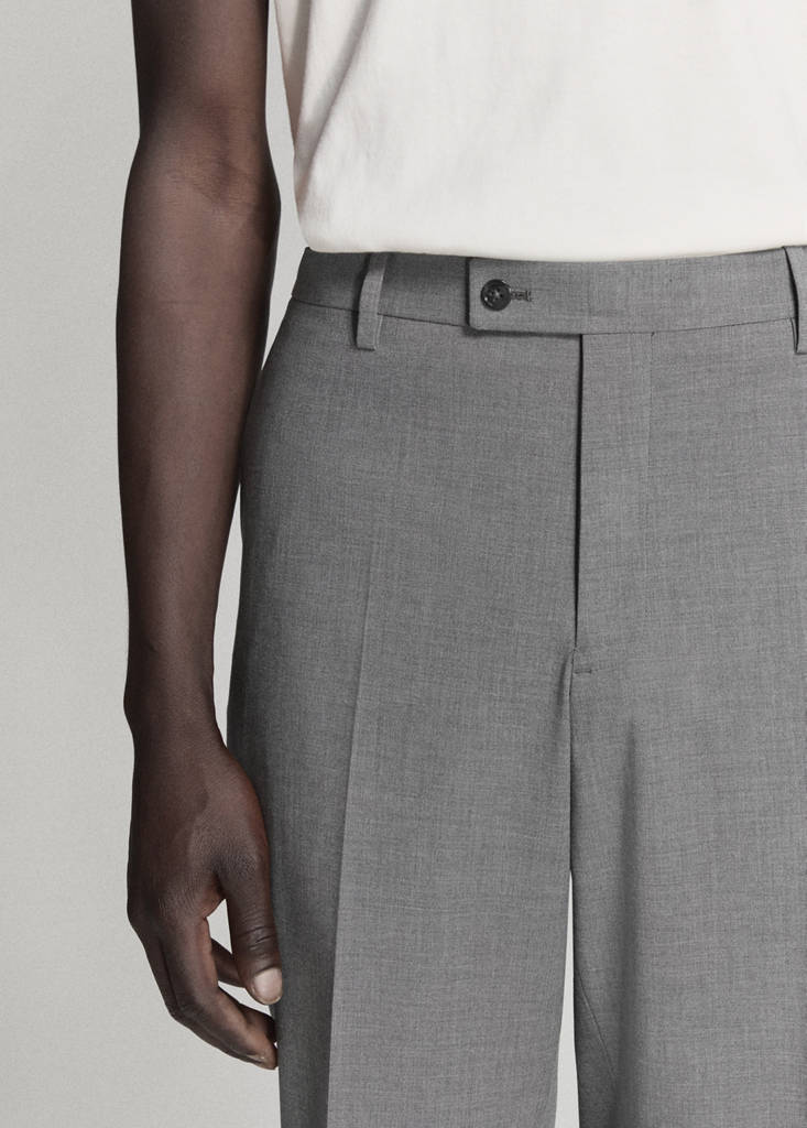 London regular-fit trousers — Grey