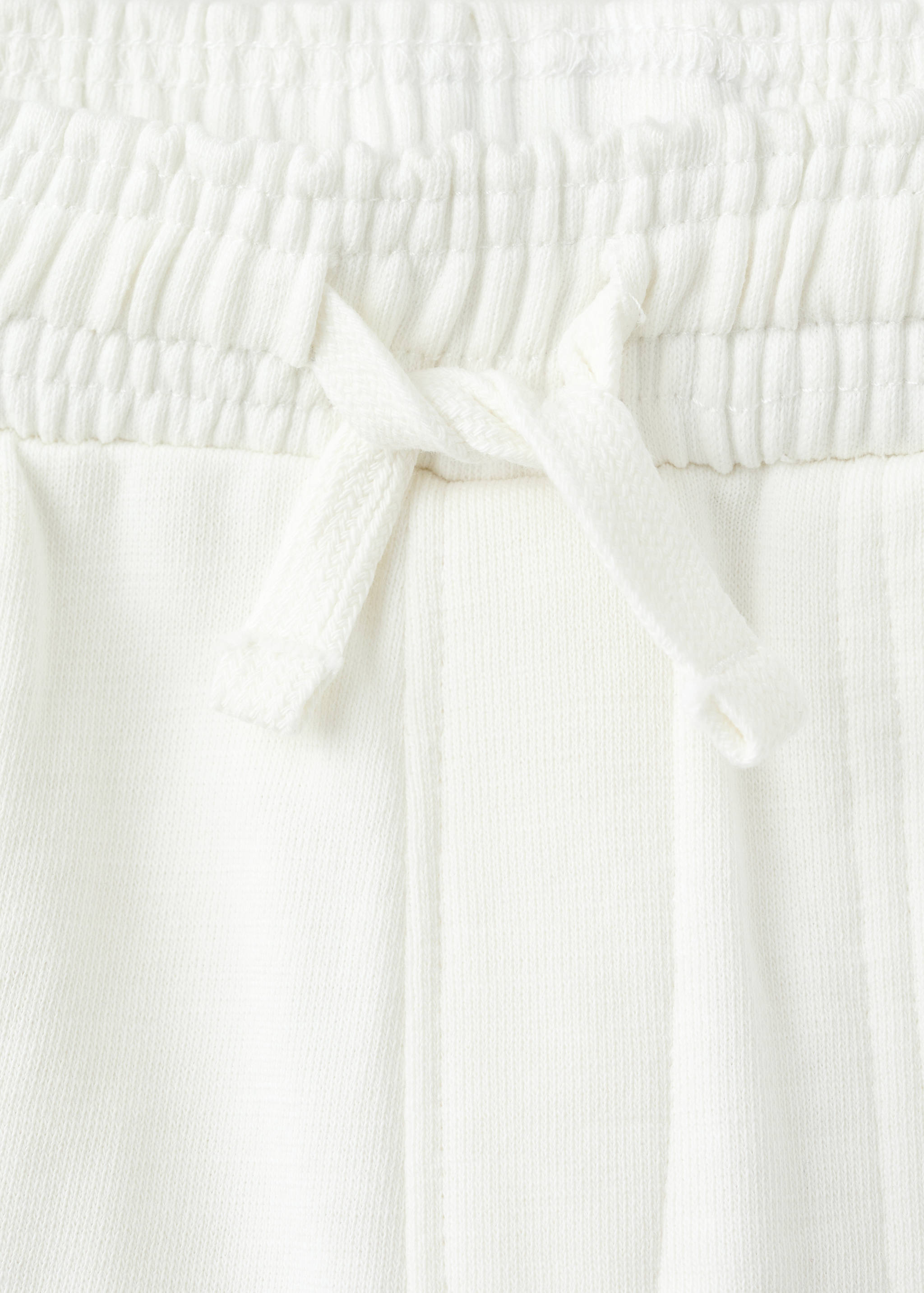 Cotton shorts with drawstring - Details of the article 8