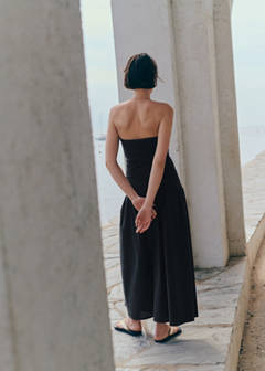 Ruched strapless dress — Off White 5