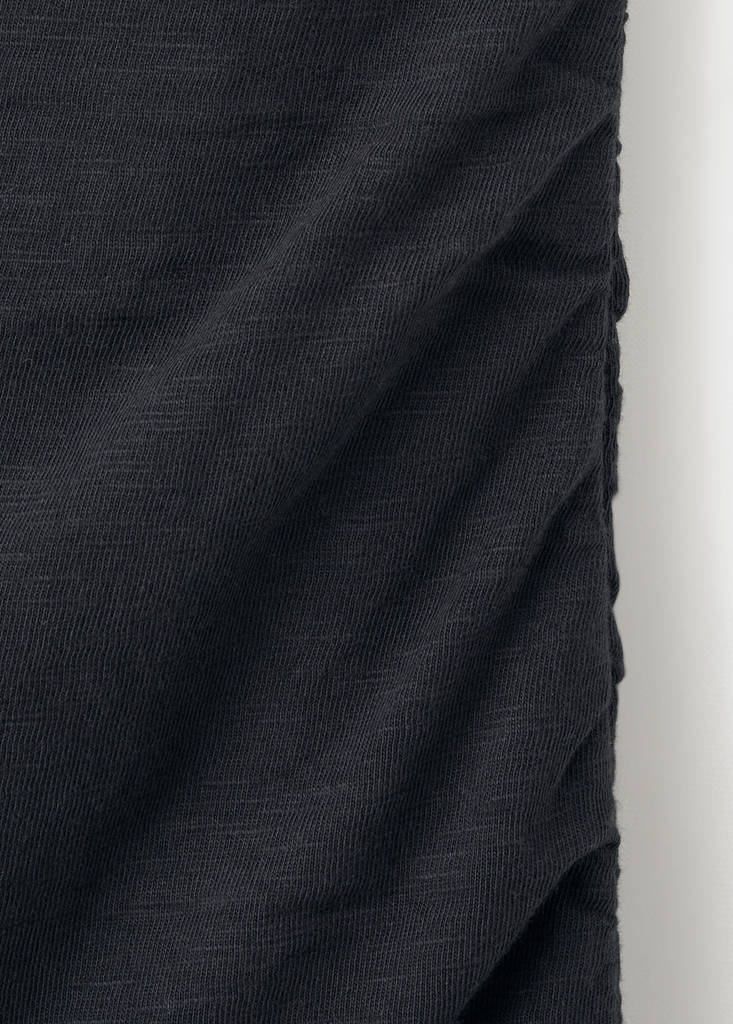 Ruched strapless dress — Off White