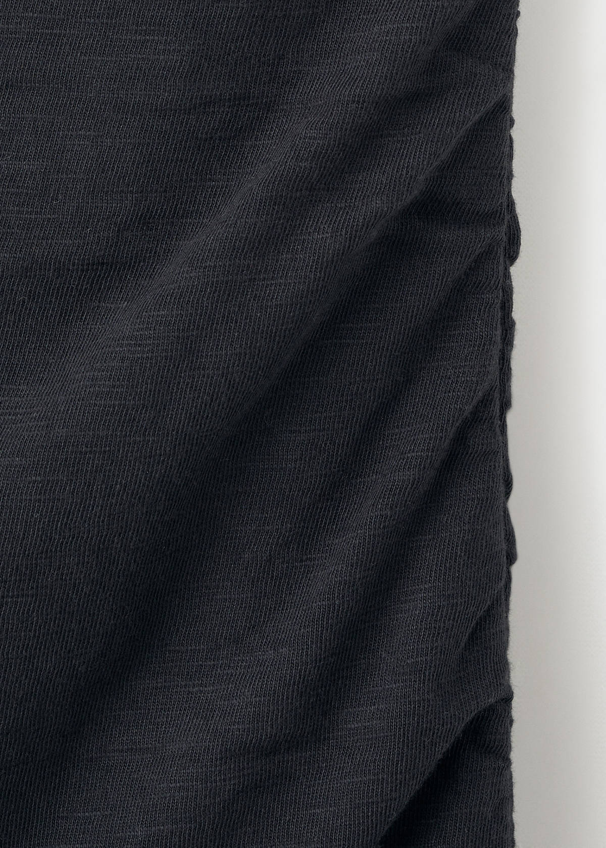 Ruched strapless dress — Off White