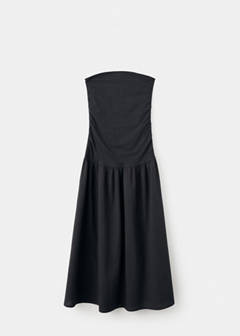 Ruched strapless dress — Off White 3
