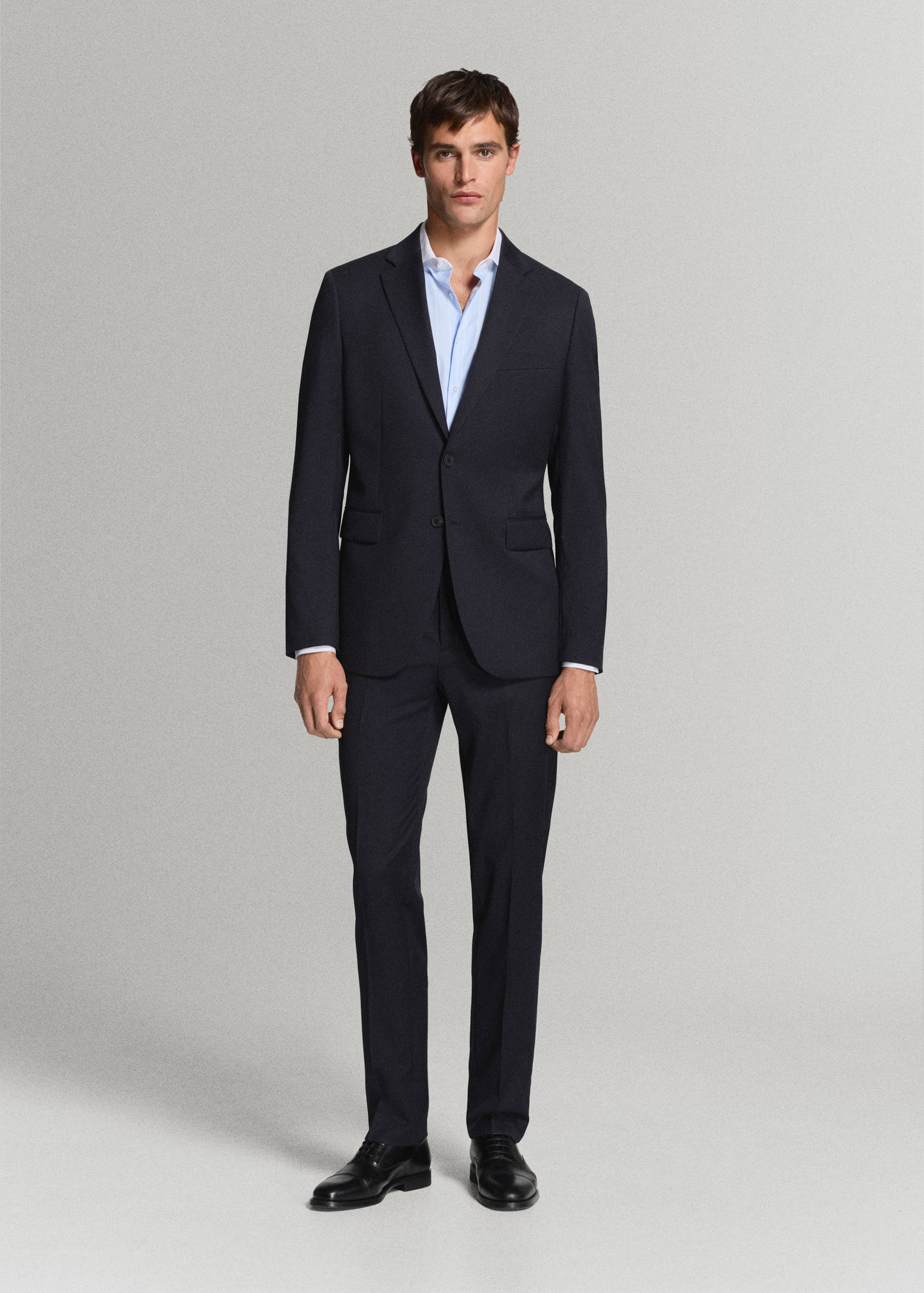Turin pantalon 100% wol - Overzichtstekening