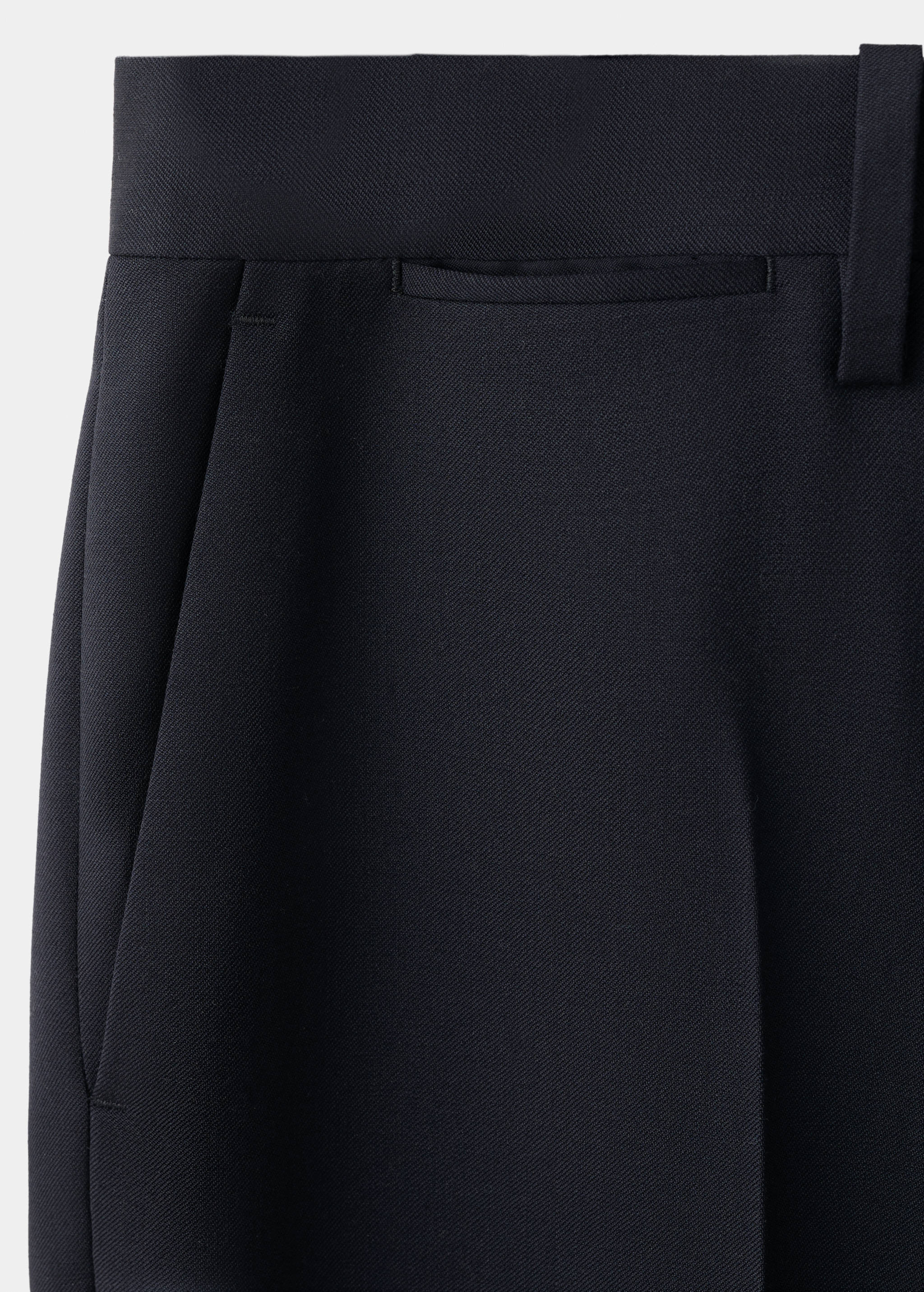 Turin 100% wool suit trousers - Details of the article 0