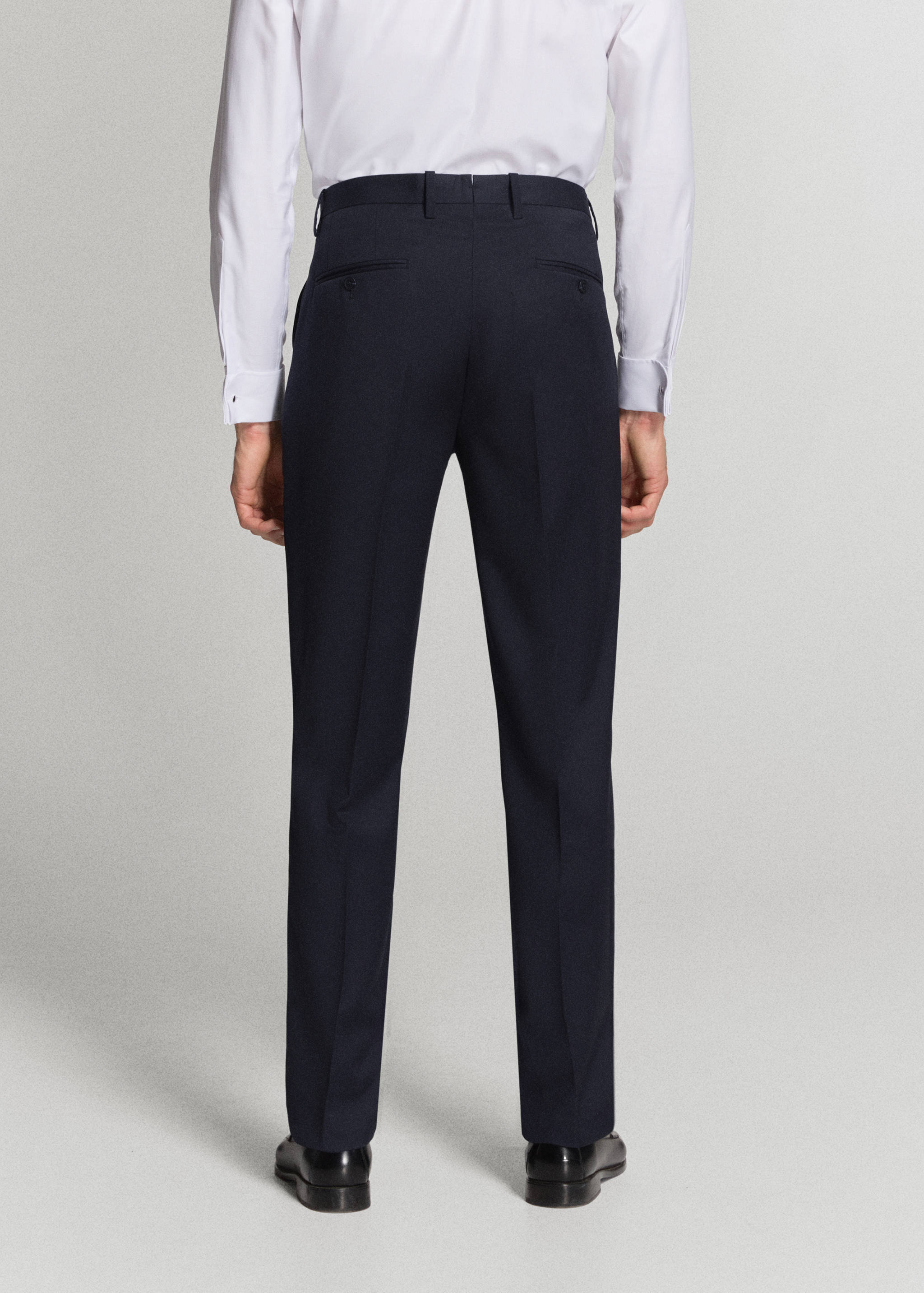 Pantalon costume Turín 100 % laine - Verso de l’article