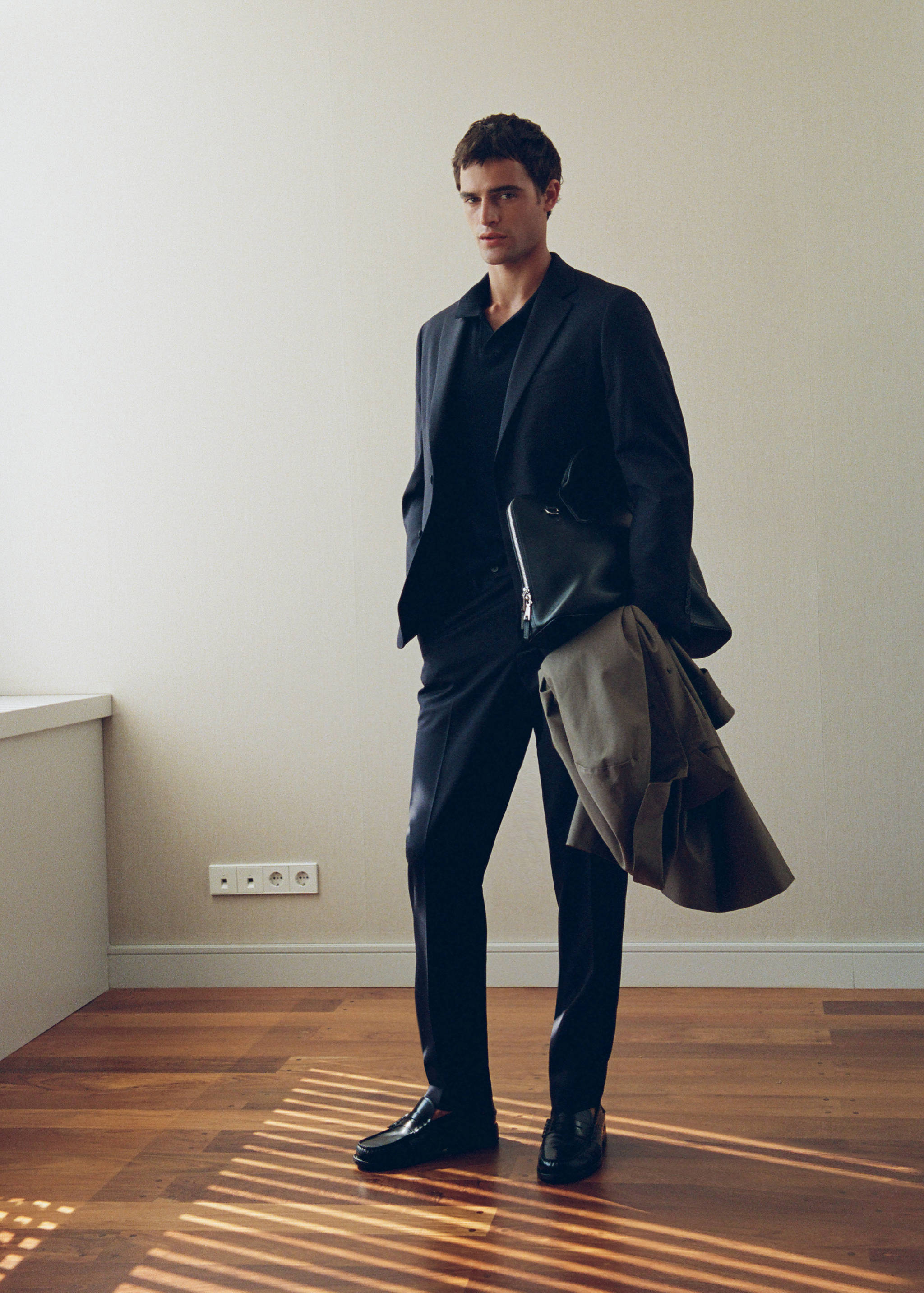 Turin 100% wool suit trousers - Details of the article 5