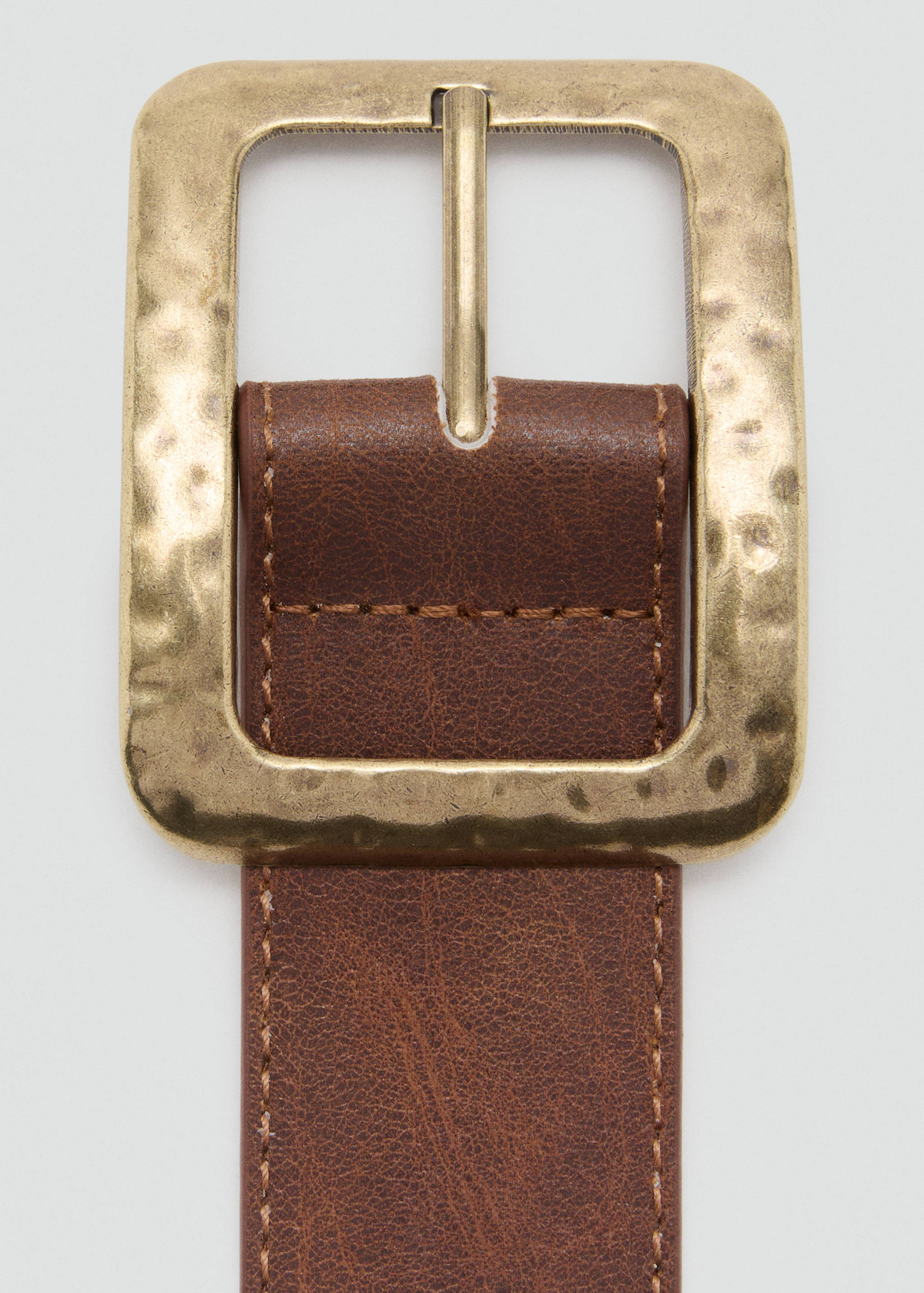 Square buckle belt - Details of the article 1