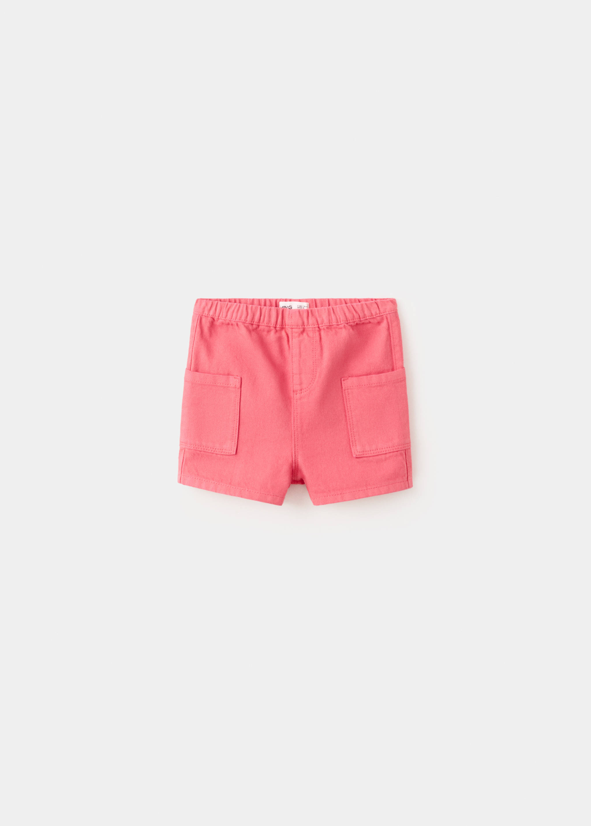 Denim shorts with pocket details - Article without model