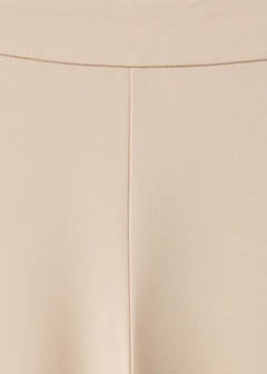 Straight mid-rise trousers — Sand 8