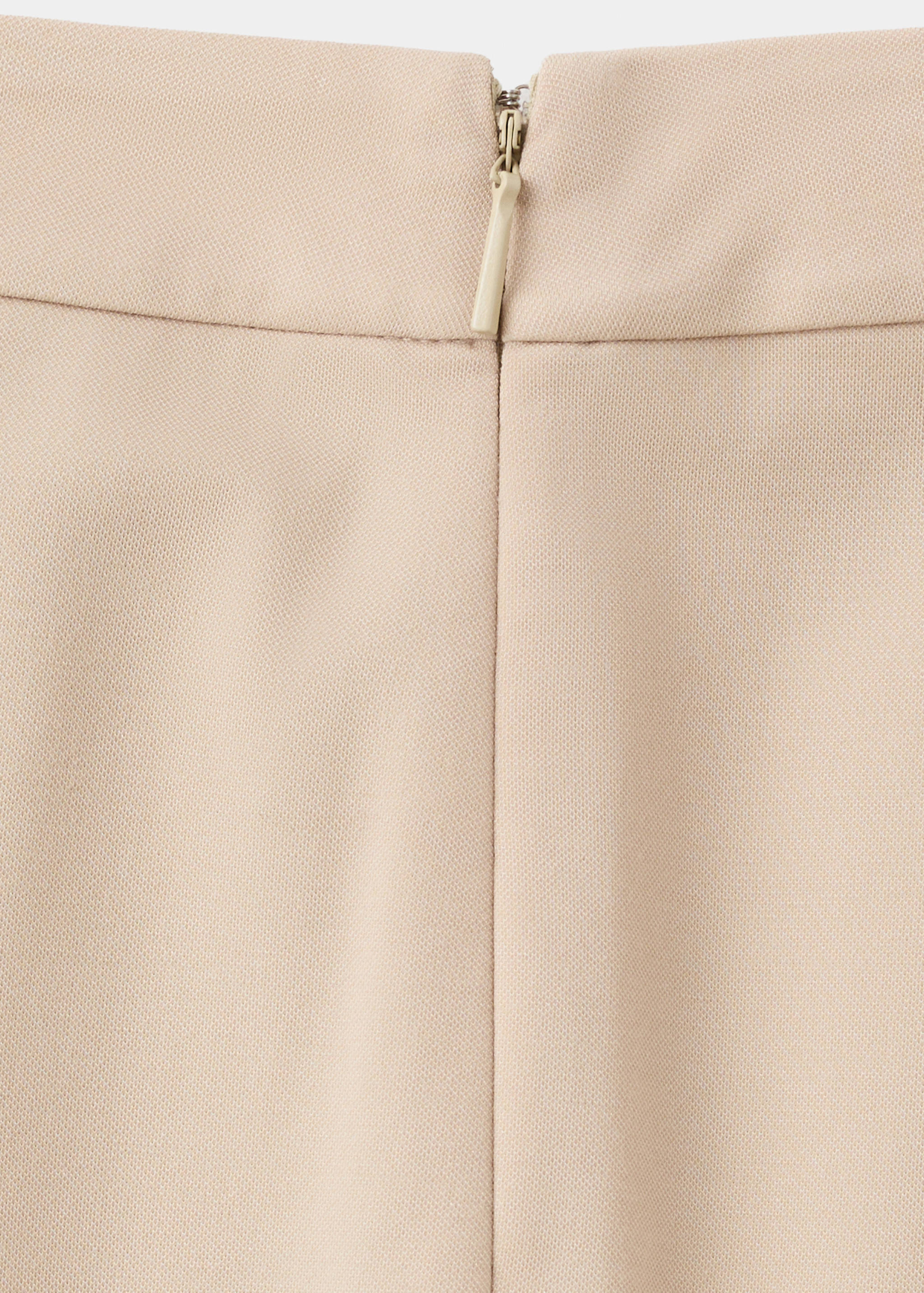 Mid-rise wide leg trousers - Details of the article 0