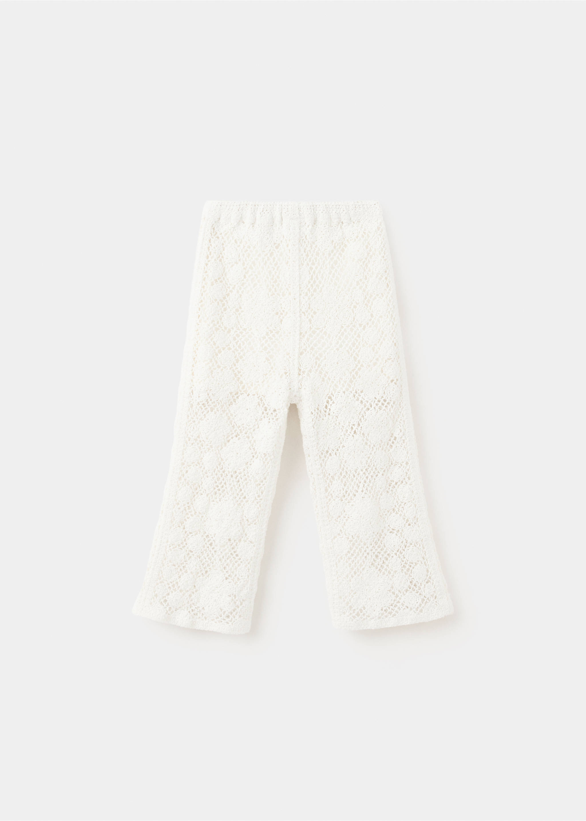 Pantalón recto crochet - Artículo sin modelo, Beige. Ref: 37061424-00.